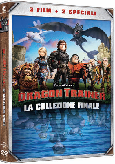Dvd Dragon Trainer - La Collezione Finale + 2 Speciali - (4 Dvd) .....NUOVO