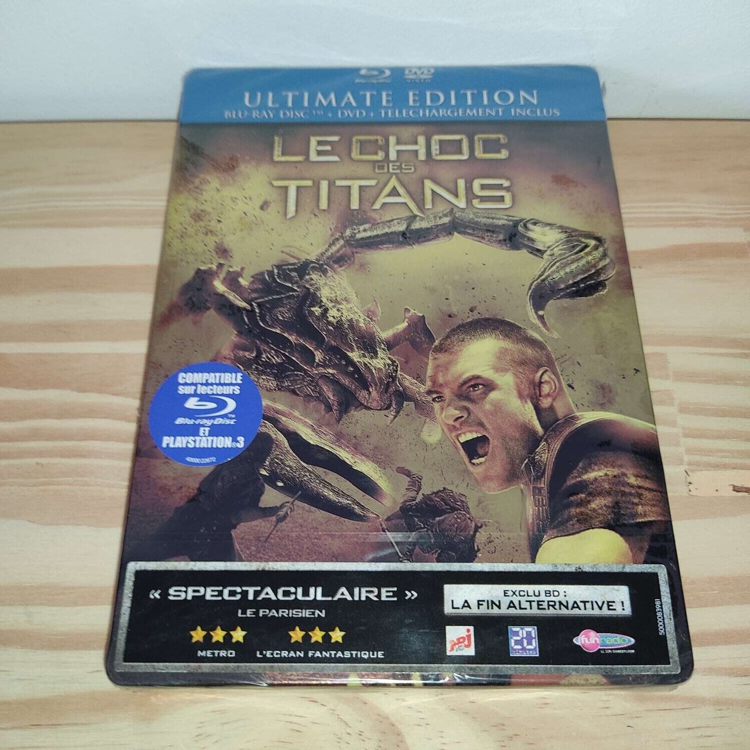 Il Dei Titans ( Clash Of The Titans) Steelbook [Blu-Ray+DVD] - Nuova