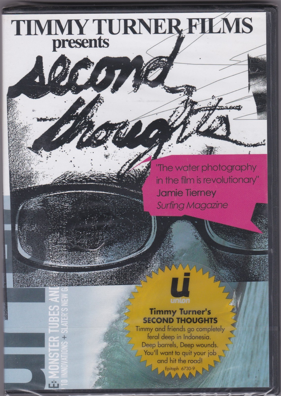 Timmy Turner Films presents *# Second thoughts #  (Epitaph)  DVD NUOVO SIGILLATO