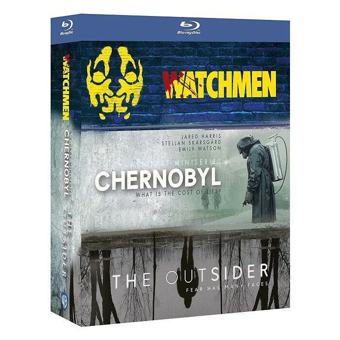Watchmen+Chernobyl+Il Outsider Cofanetto Blu-Ray Nuova
