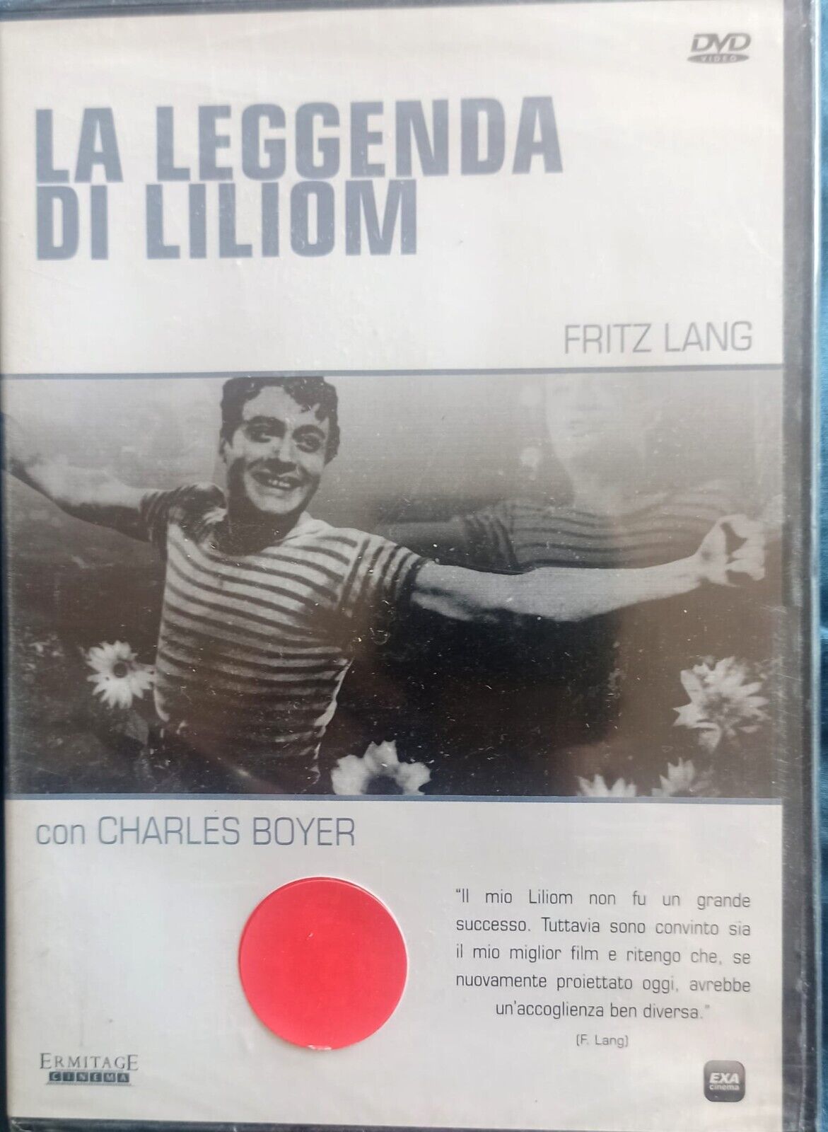 DVD LA LEGGENDA DI LILIOM Fritz Lang Nuovo Sigillato	D03531