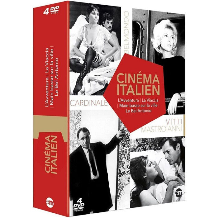 Cinema Italiano AVVENTURA + La Viacca + Mano Basso Sur La Ville + Il Bel Anton