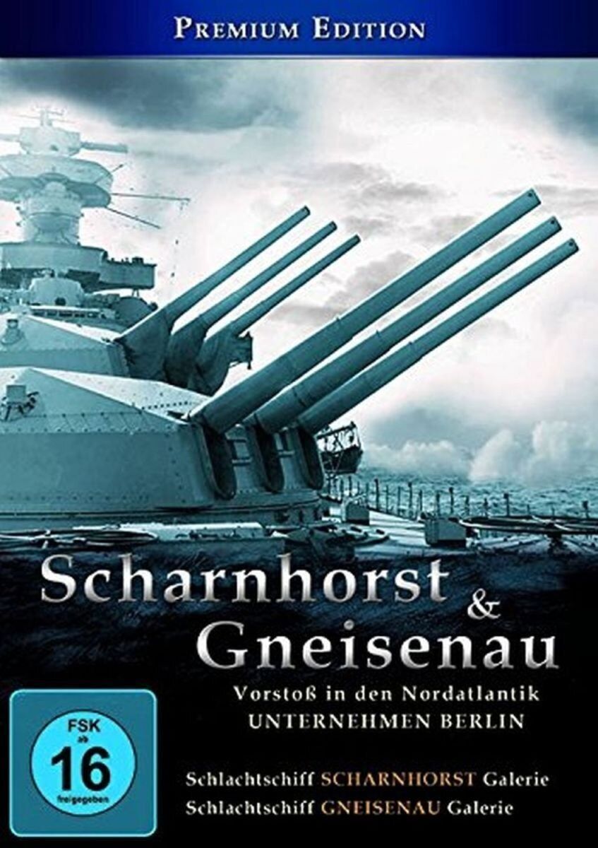 Scharnhorst & Gneisenau im Nordatlantik (DVD) Scharnhorst Gneisenau U-Boote