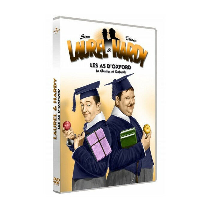 Laurel & Hardy Le As Oxford (Versione Colorati) DVD Nuova