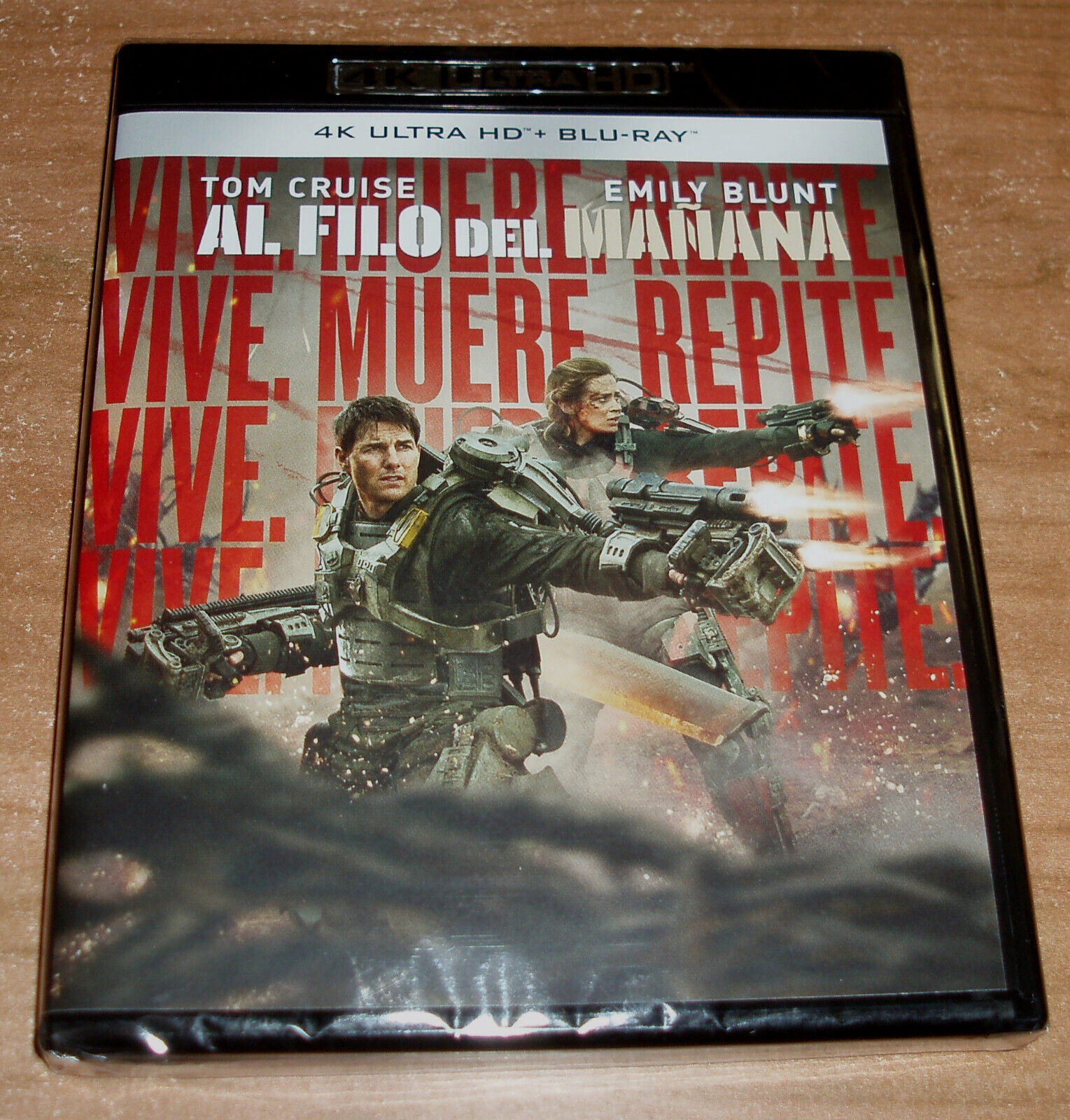 Al Bordo Del Mattino ( Edge Of Tomorrow) 4K UHD+ Blu-Ray Nuovo Sigillato Azione