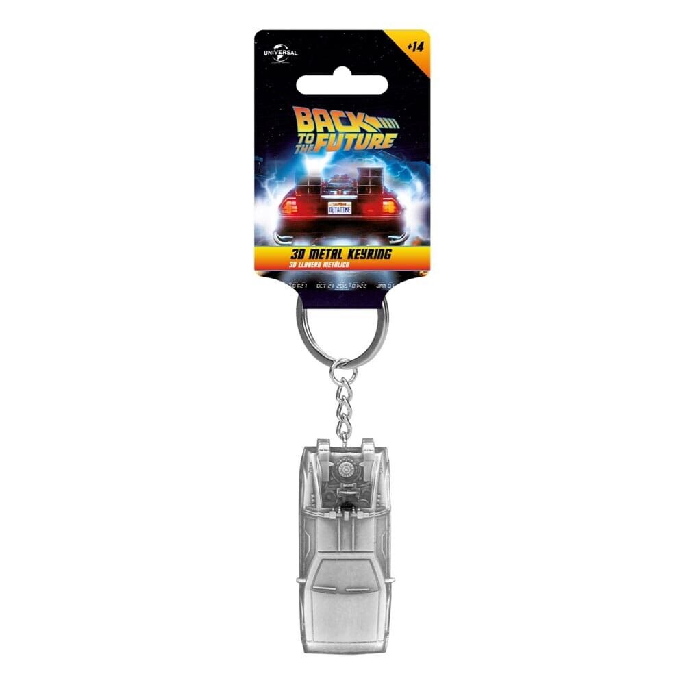Portachiavi Ufficiale Ritorno Al Futuro Delorean Metallo Bttf