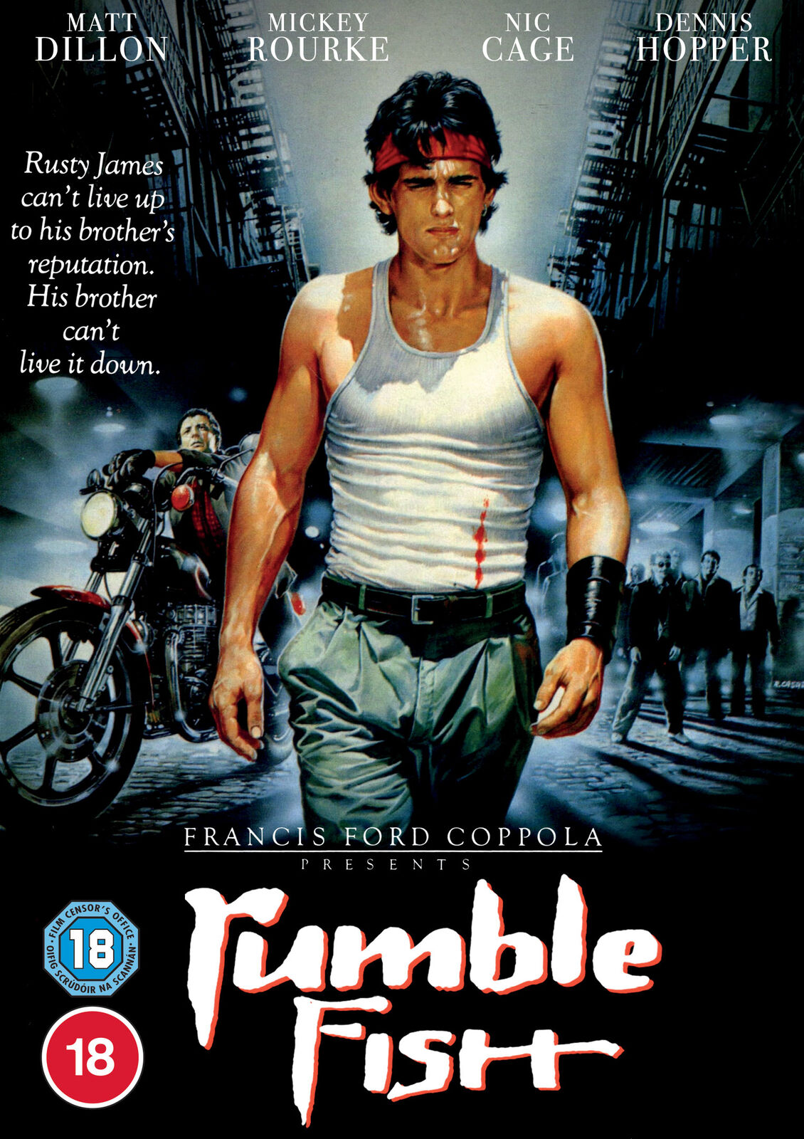 Rumble Fish (DVD) Laurence Fishburne Nicolas Cage Diana Scarwid Tom Waits