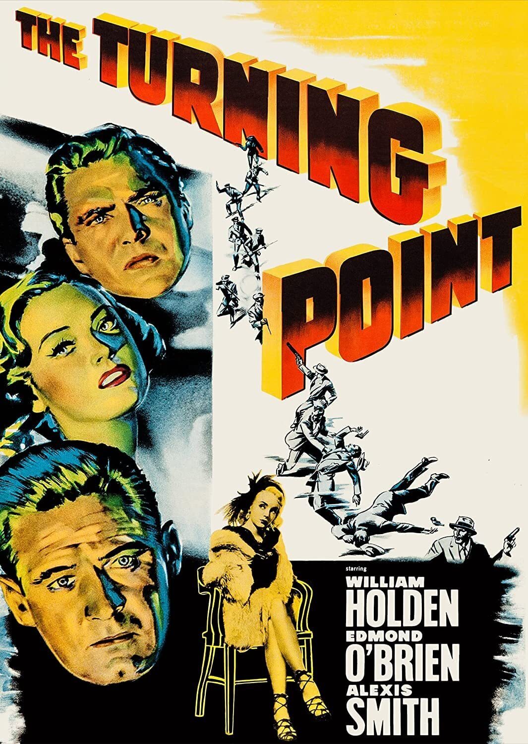 The Turning Point (DVD) William Holden Edmond O'Brien Alexis Smith Tom Tully