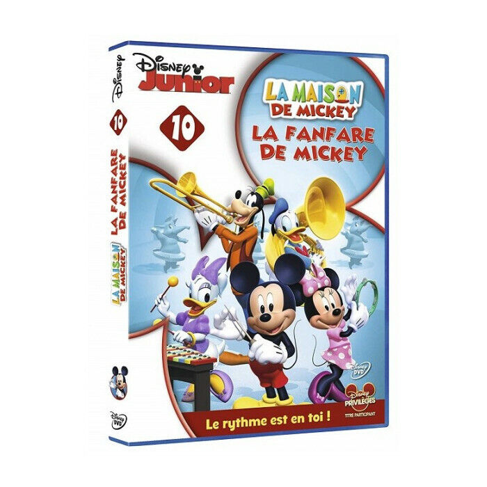 La Casa Di Topolino La Fanfara Volume 10 DVD Nuova