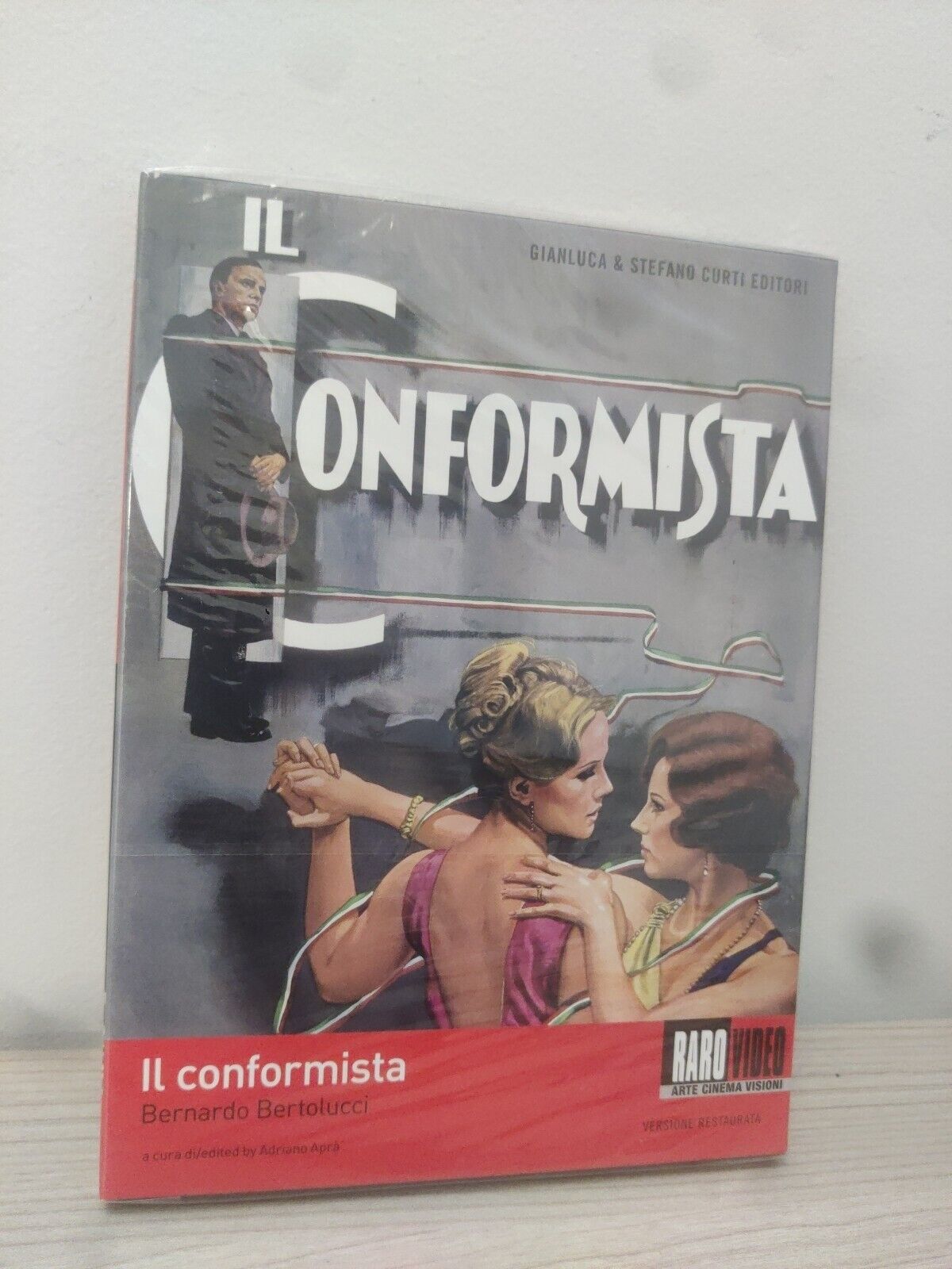 IL CONFORMISTA DVD + LIBRO Bernardo Bertolucci NUOVO """ SIGILLATO """