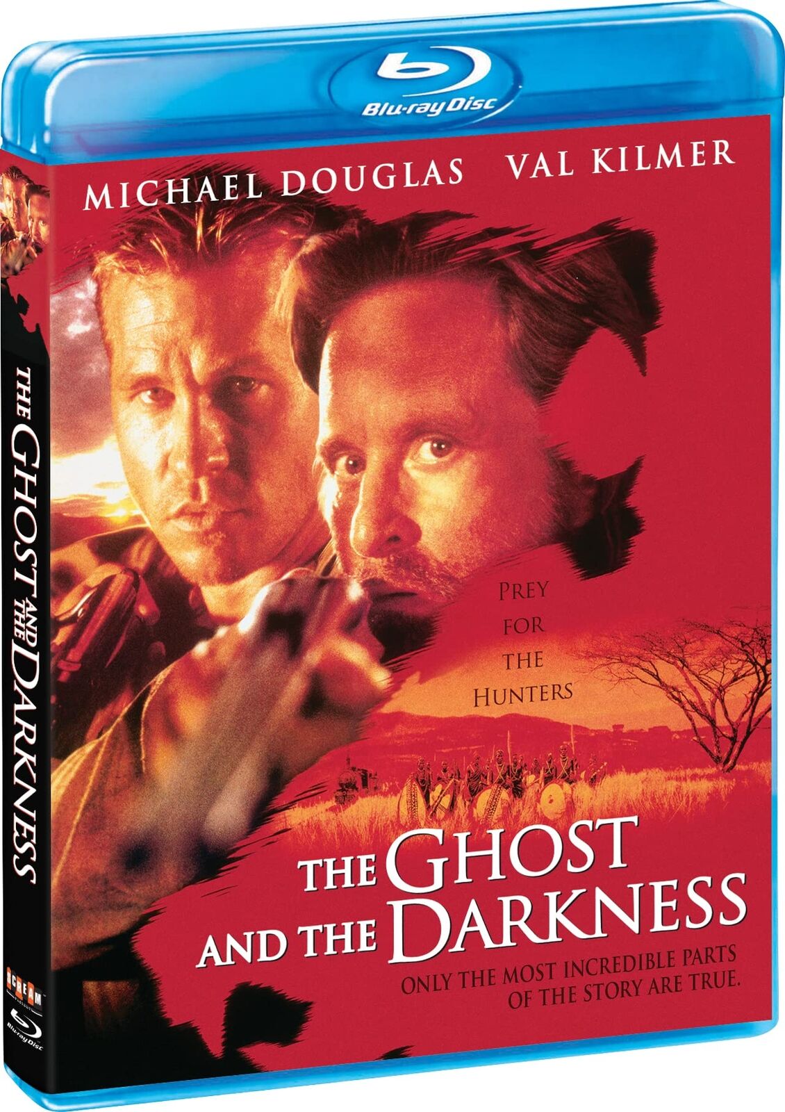 The Ghost and the Darkness (Blu-ray) Michael Douglas Val Kilmer Tom Wilkinson