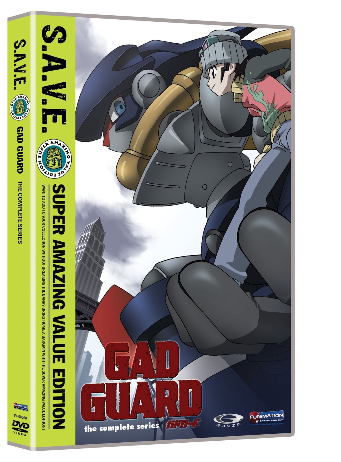Gad Guard - Box Set S.A.V.E. (DVD) Rafael Antonio Oliver Jennifer Jean