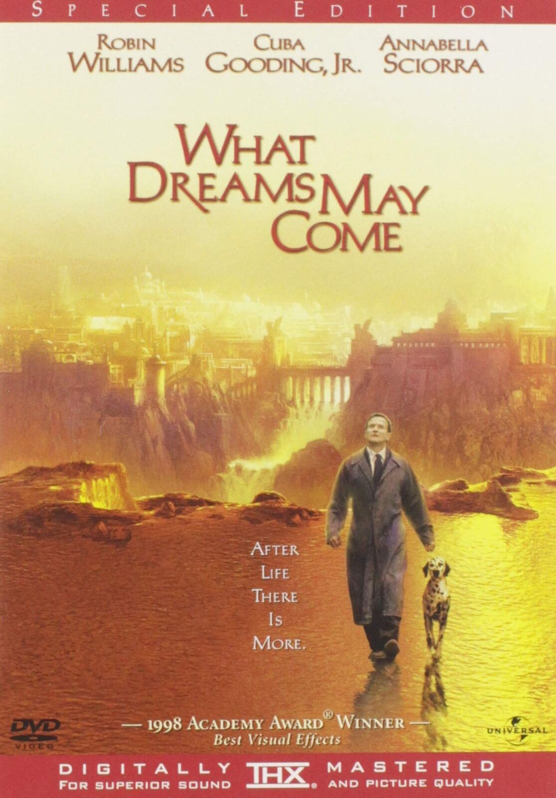What Dreams May Come (DVD) Robin Williams Cuba Gooding Jr. Annabella Sciorra