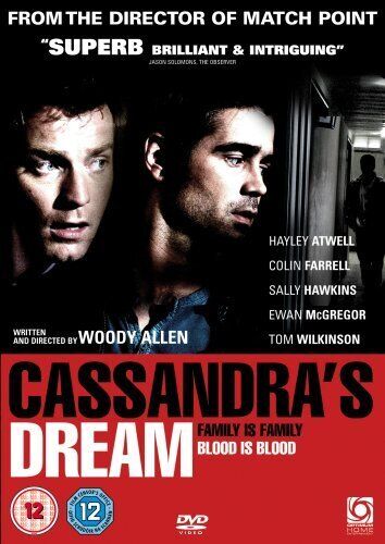 Cassandra's Dream (DVD) Hayley Atwell Tom Wilkinson Ewan McGregor Sally Hawkins