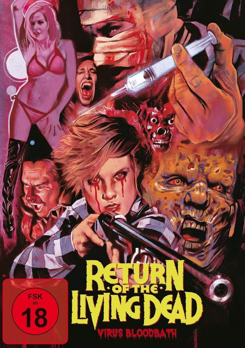 Return of The Living Dead: Virus Bloodbath-B Cov (DVD) Gore Brad El