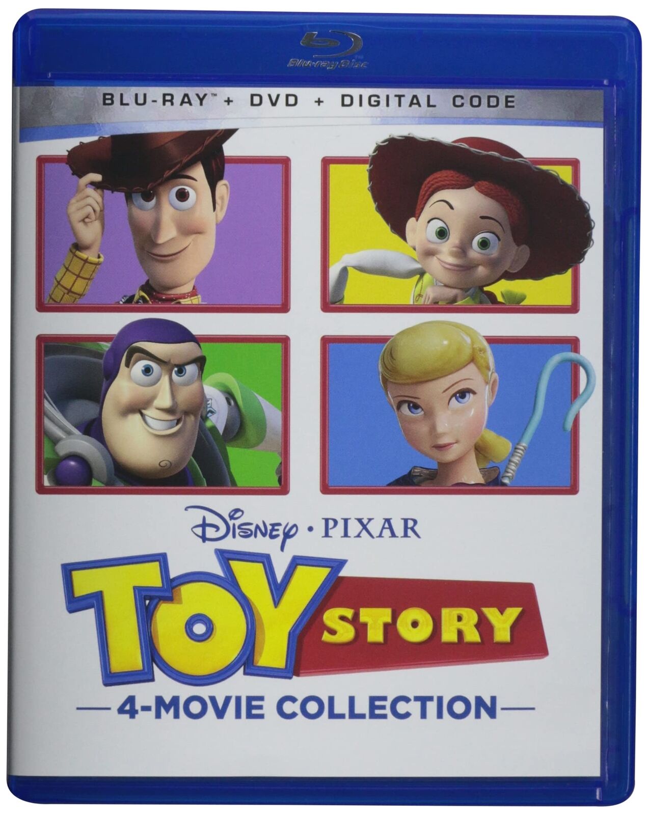 TOY STORY 4-MOVIE COLLECTION (Blu-ray) Allen Tim Hanks Tom Metcalf Laurie Potts
