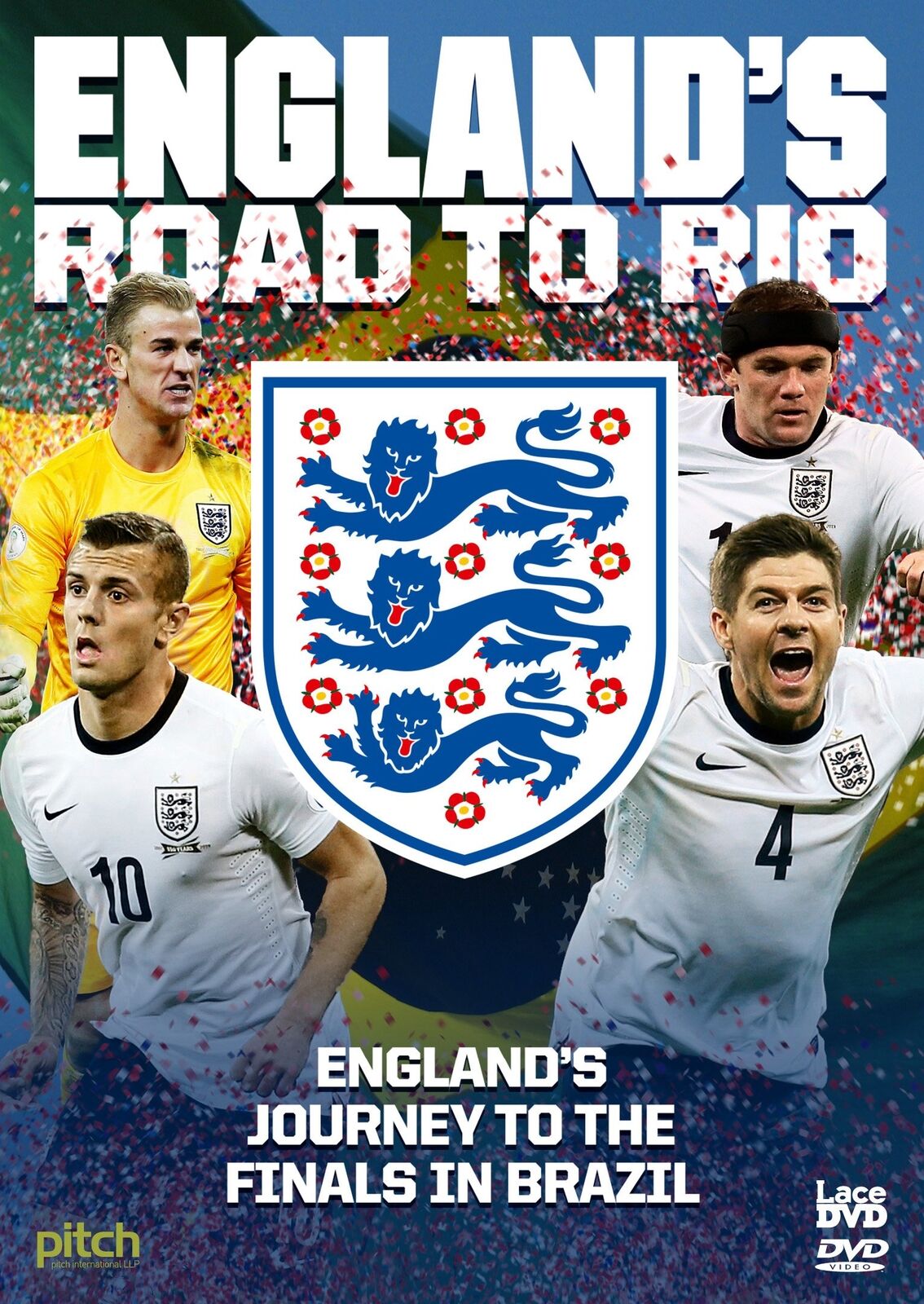 England's Road To Rio - Brazil World Cup 2014 (DVD)