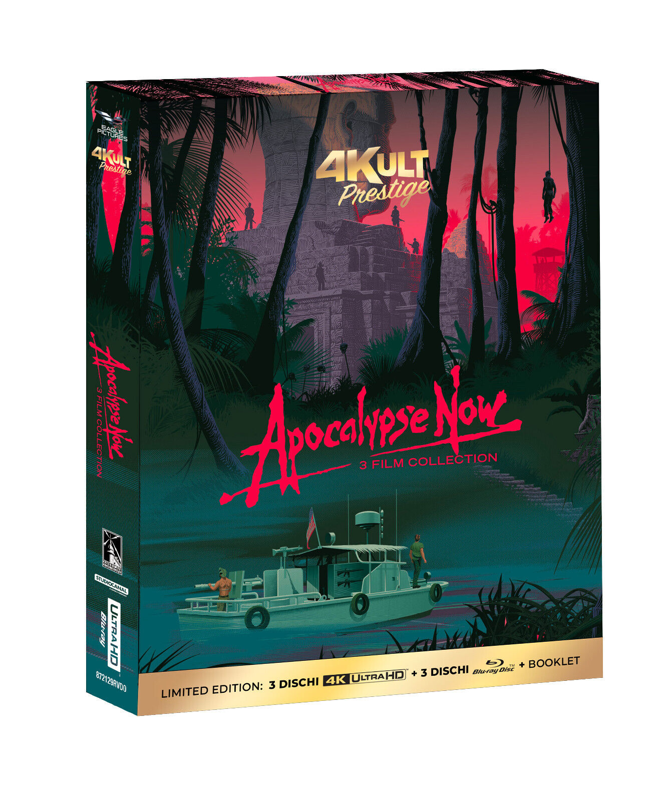 Apocalypse Now (4Kult Prestige) (3 4K Ultra HD + 3 Blu-Ray Disc + Booklet)