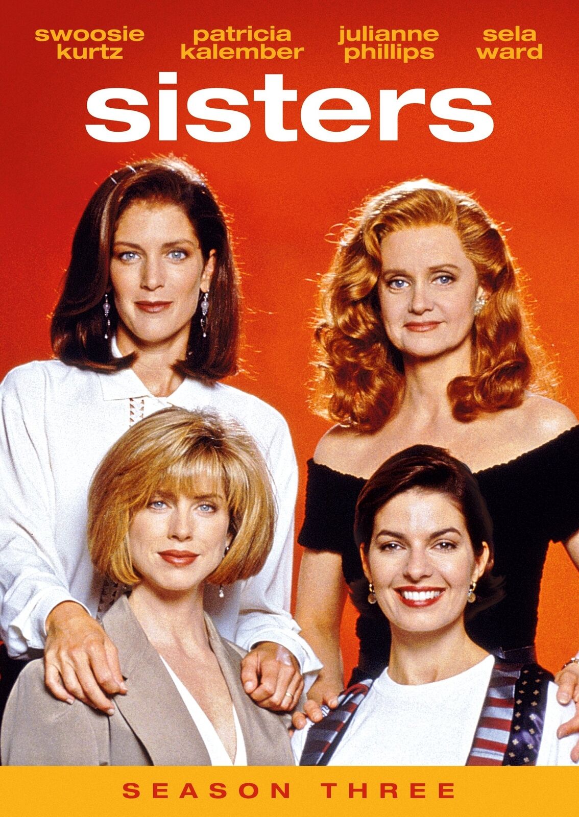 Sisters: Season Three (DVD) Sela Ward Swoozie Kurtz Patricia Kalember
