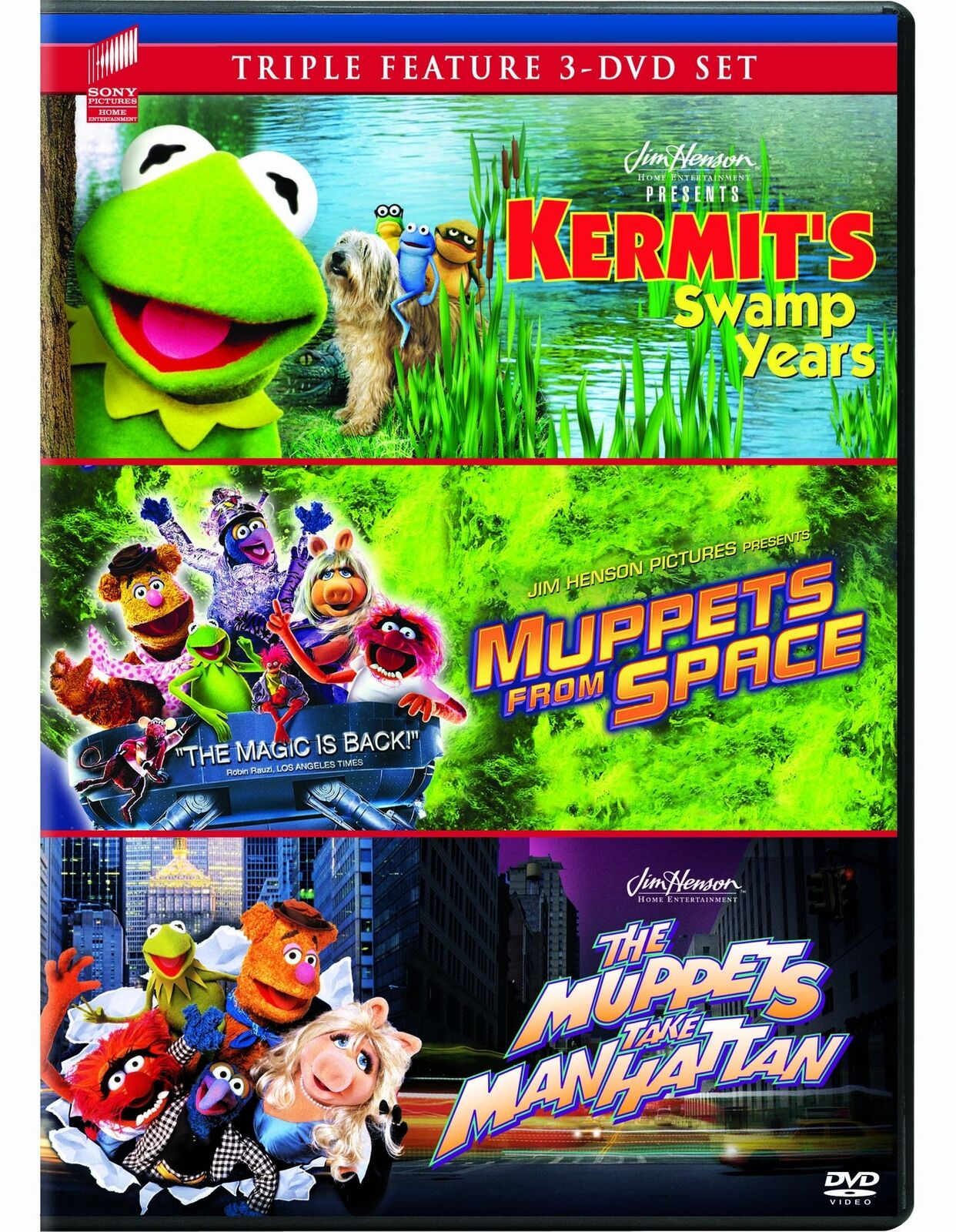 Kermit's Swamp Years / Muppets From Space / The Muppets Take Manhattan (DVD)