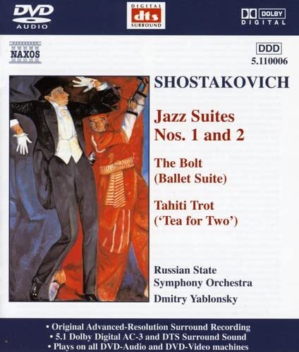 Jazz Suites Nos. 1 and 2, the Bolt, Tahiti Trot (Yablonsky) (DVD)