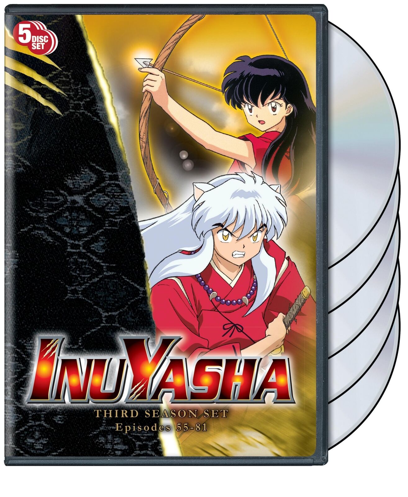 Inuyasha Season 3 Box Set (Rpkg) (DVD) Moneca Stori Richard Ian Cox Kirby Morrow
