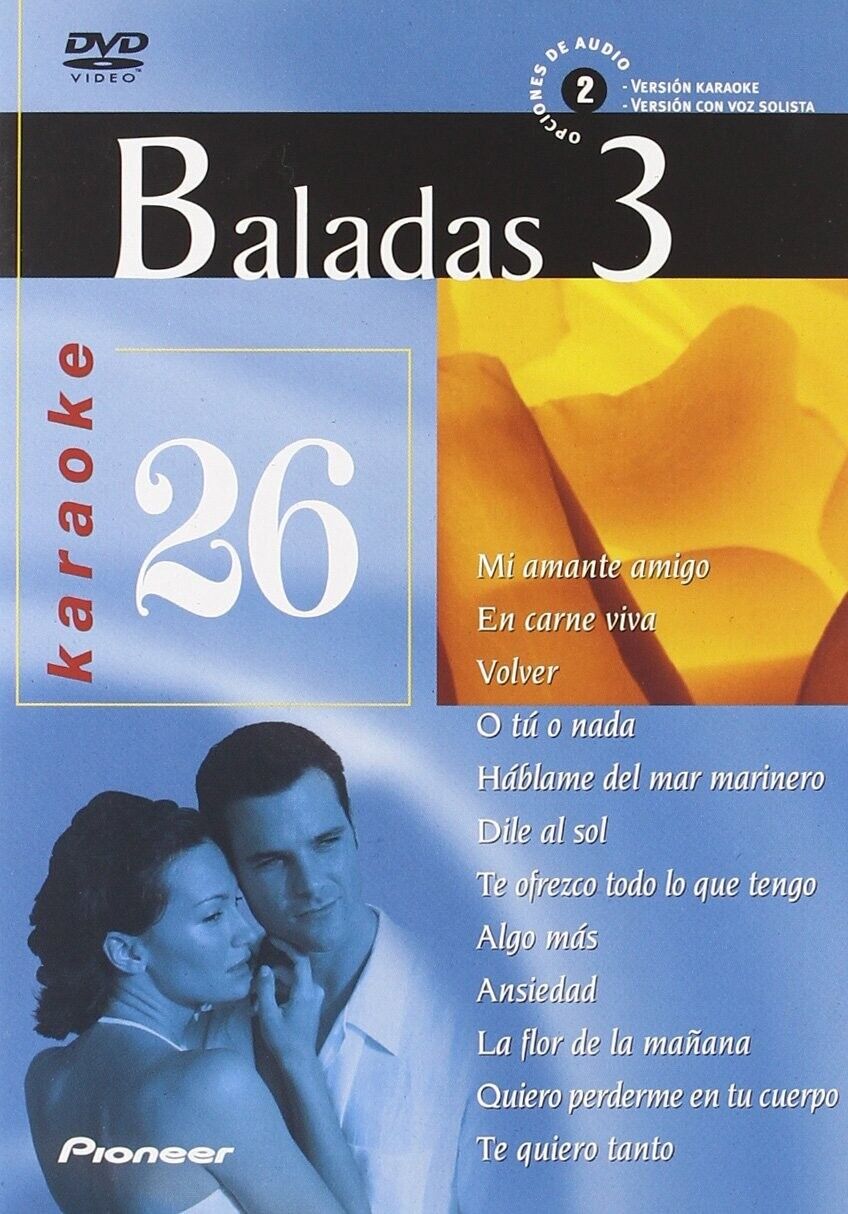 Karaoke 26 Baladas 3 [DVD]