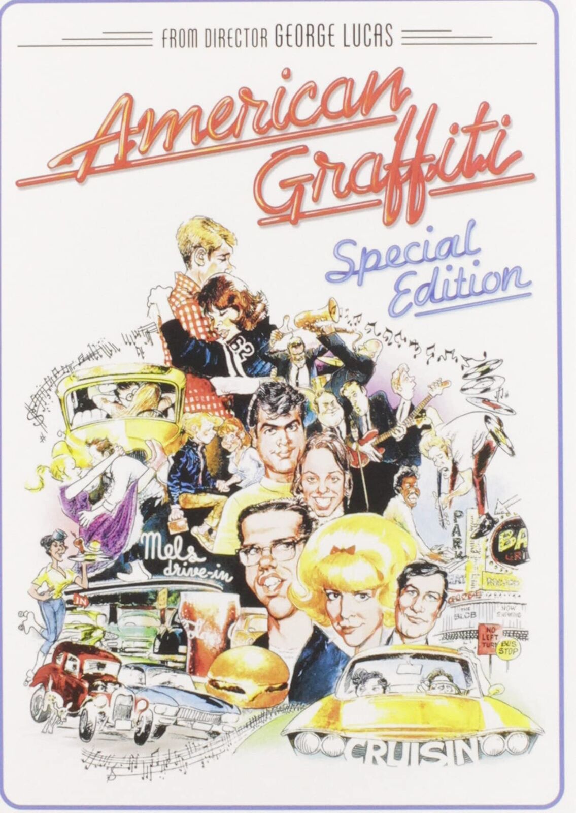 American Graffiti (DVD) Richard Dreyfuss Ron Howard Paul Le Mat Cindy Williams