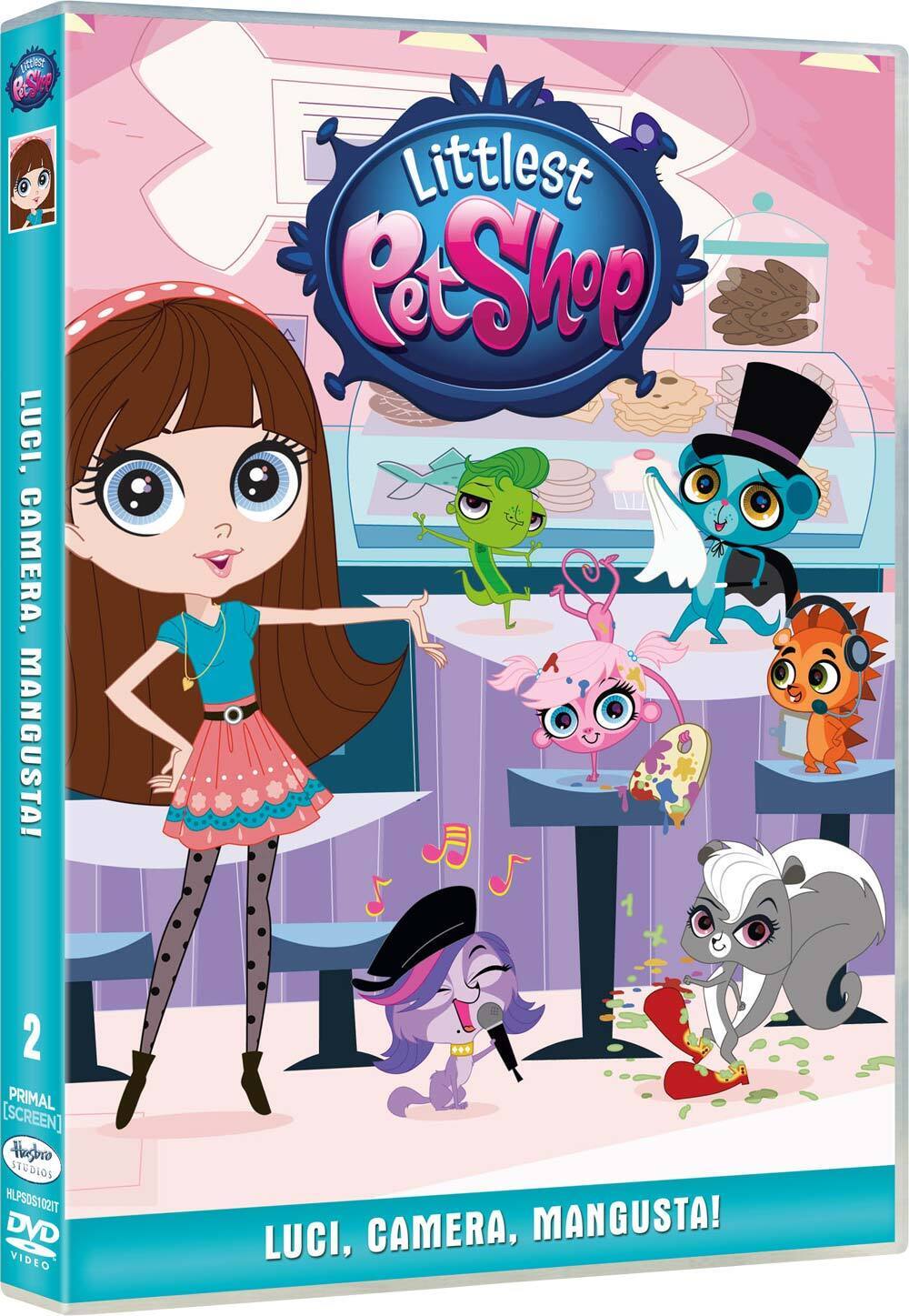 LITTLEST PET SHOP - LUCI, CAMERA, MANGUSTA 2DVD