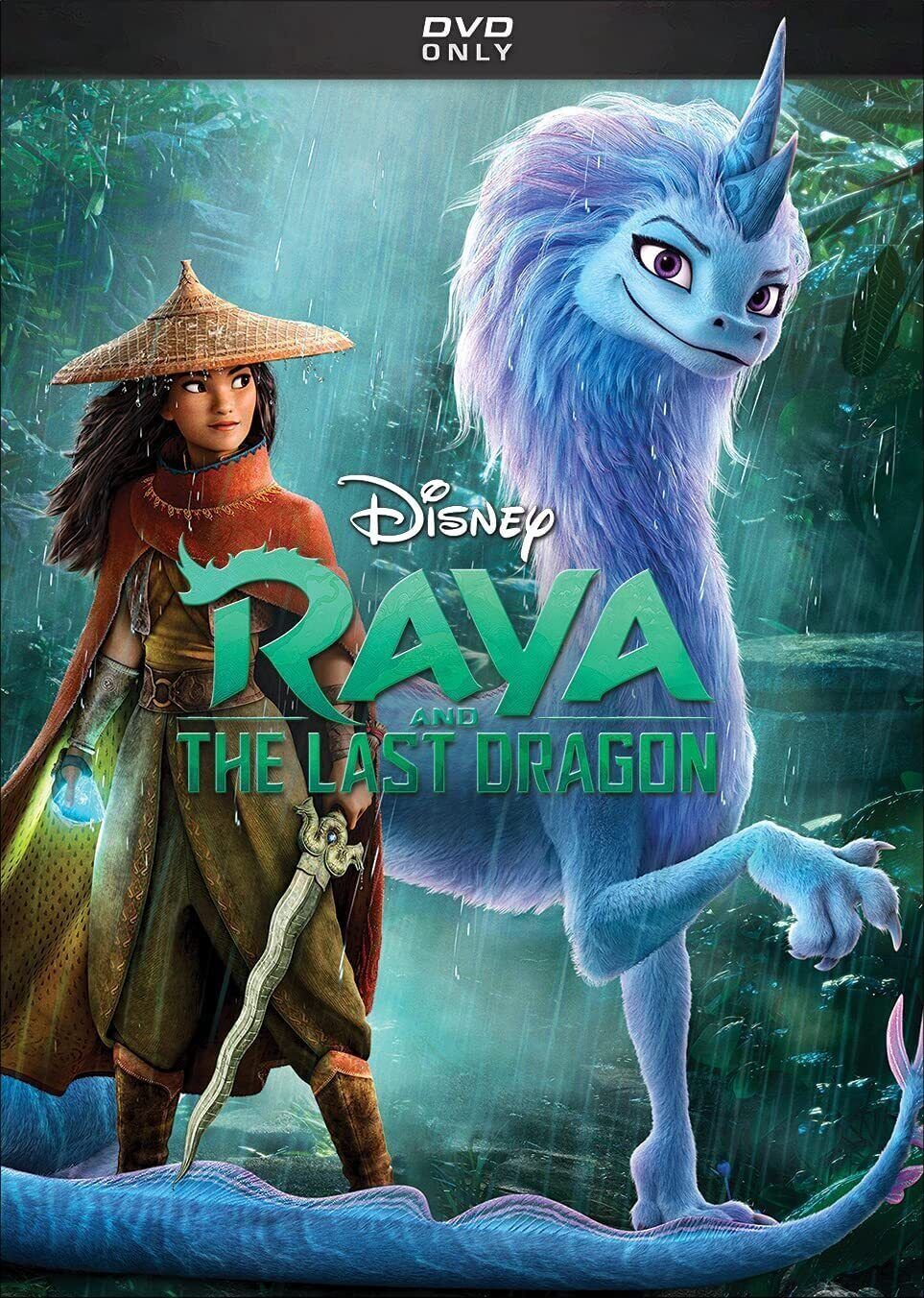 RAYA AND THE LAST DRAGON (DVD) Kelly Marie Tran Awkwafina Izaac Wang Gemma Chan