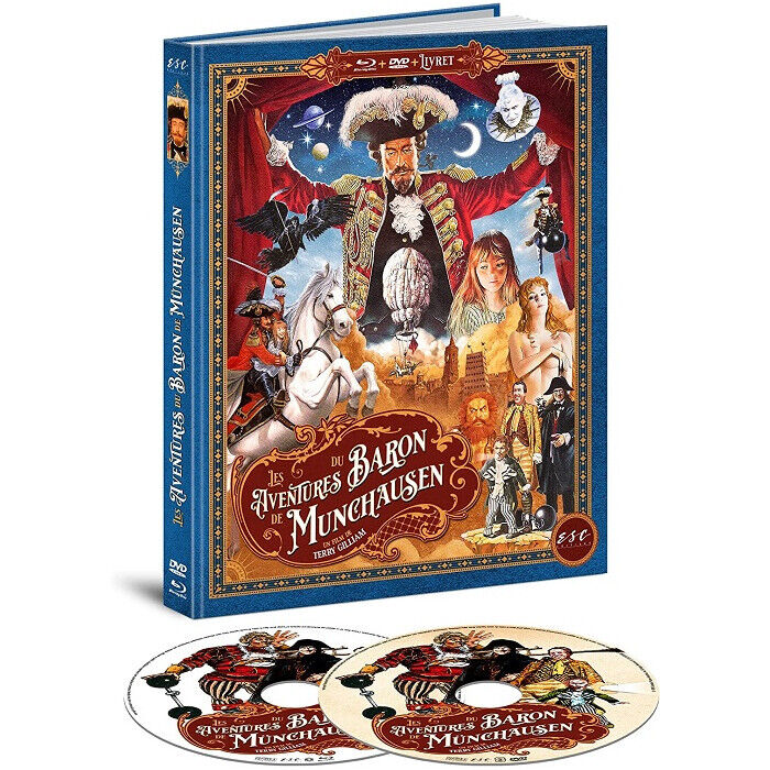 Le Avventure Del Barone Di Munchausen Combo Blu-Ray + DVD Nuova
