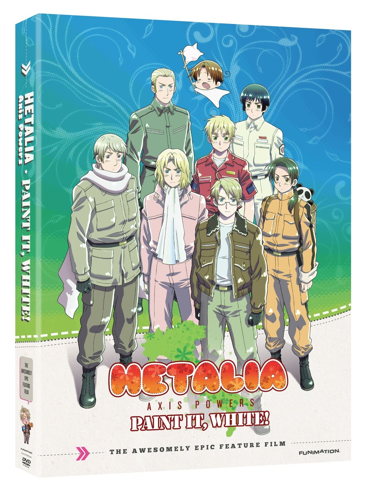 Hetalia - Paint it, White - The Movie (DVD) Todd Haberkorn Christopher Bevins