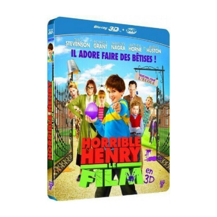 Horrible Henry Il Film Blu-Ray 3D + DVD Nuova