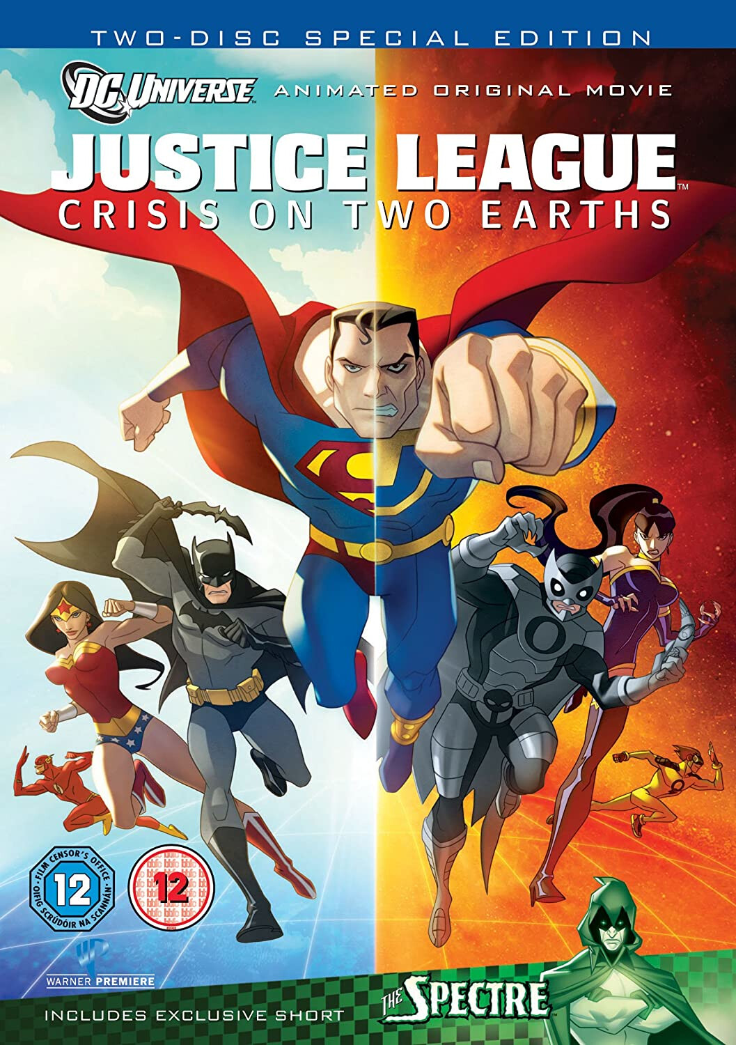 Justice League: Crisis On Two Earths (DVD) Chris Noth Mark Harmon Gina Torres