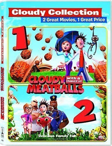 Cloudy with a Chance of Meatballs / Cloudy with a Chance of Meatballs 2 -  (DVD)