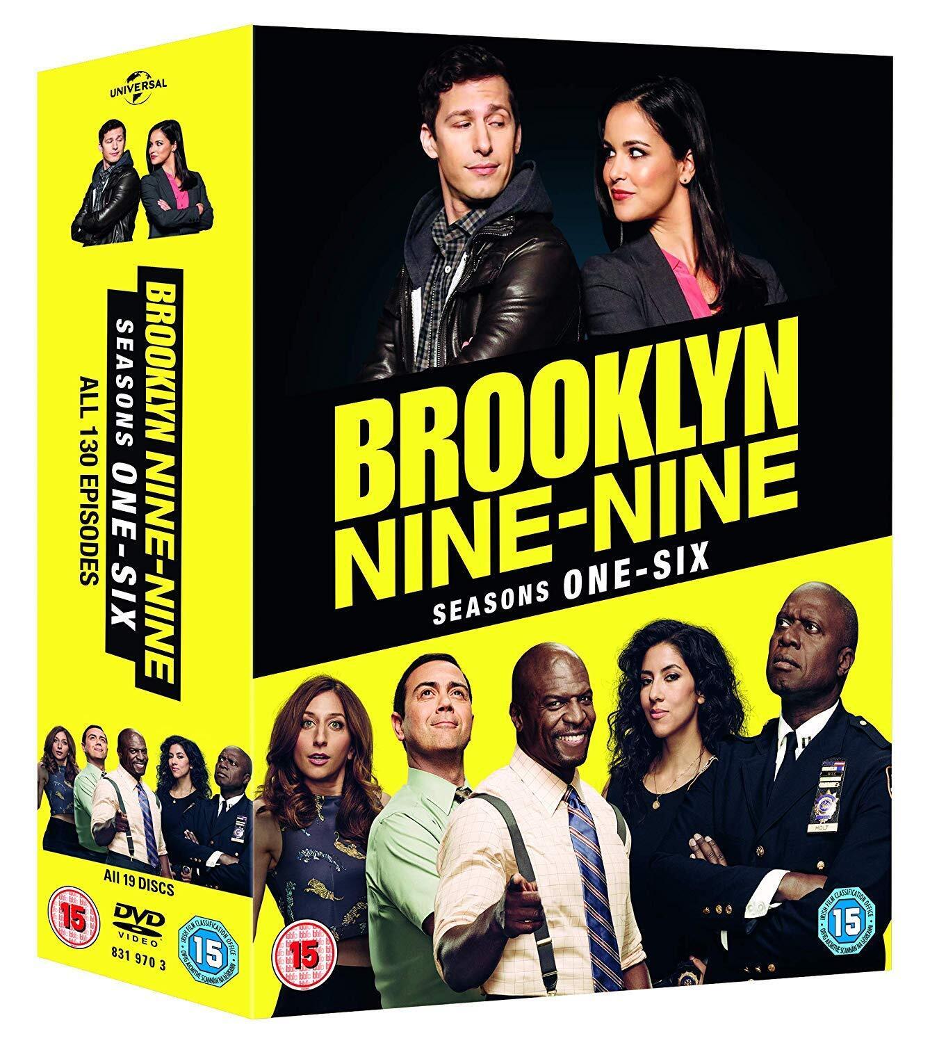 Brooklyn Nine Nine Season 1-6 (DVD) Andy Samberg Stephanie Beatriz Terry Crews