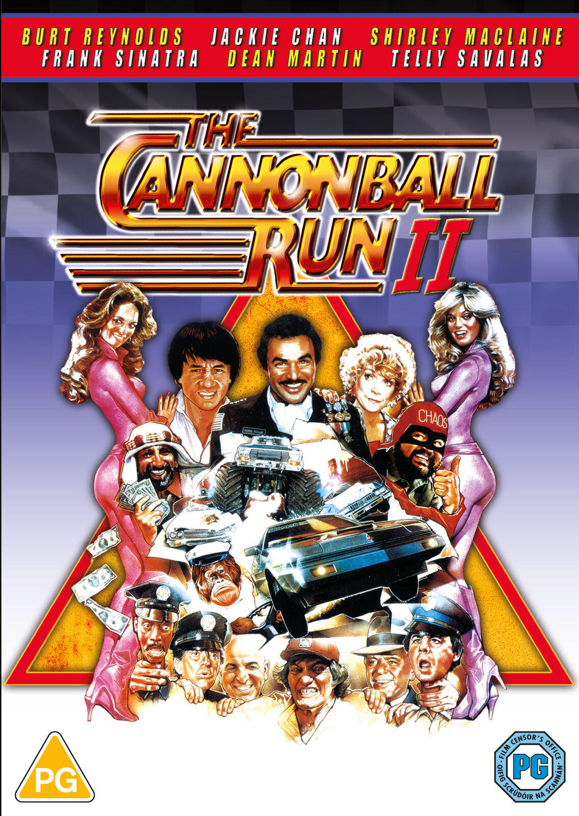The Cannonball Run II (DVD) Sammy Davis Jr. Frank Sinatra Telly Savalas