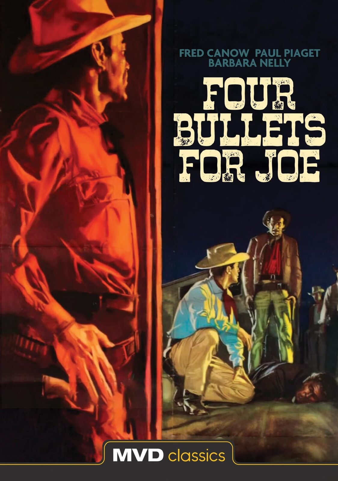 Four Bullets For Joe (DVD) Barbara Nelly Paul Piaget Fred Canow