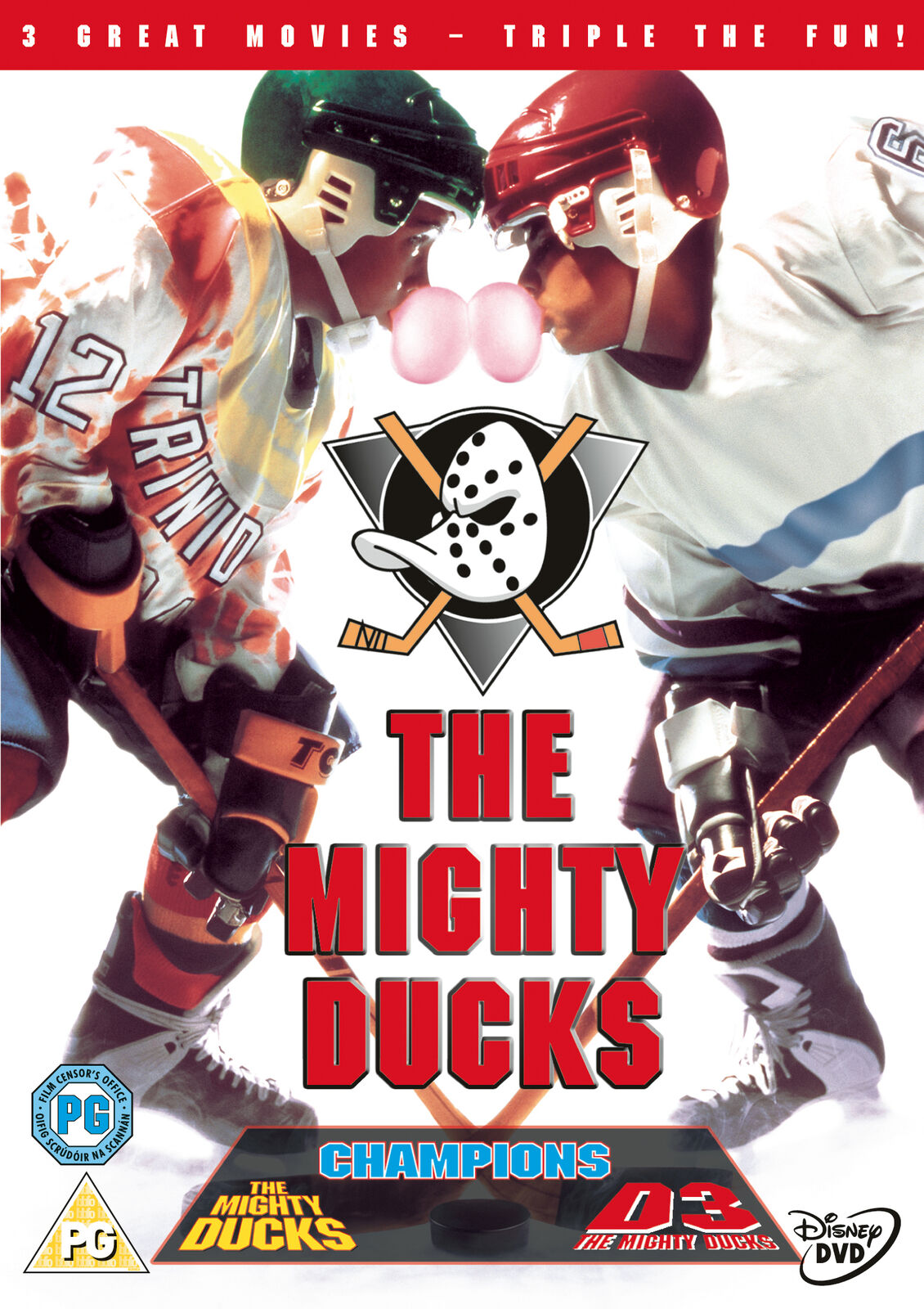 The Mighty Ducks Trilogy (DVD) Jeffrey Nordling Michael Tucker M.C. Gainey