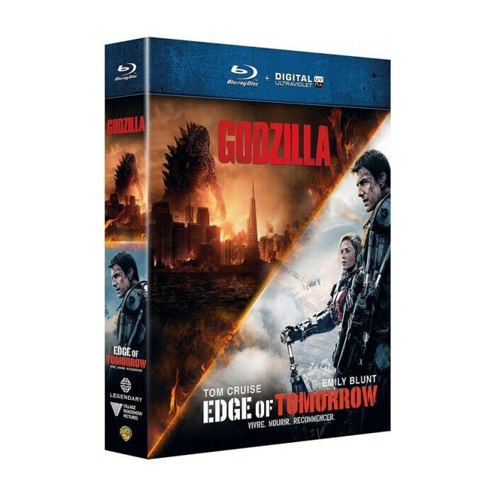 Edge Of Tomorrow + Godzilla Cofanetto Blu-Ray Nuova