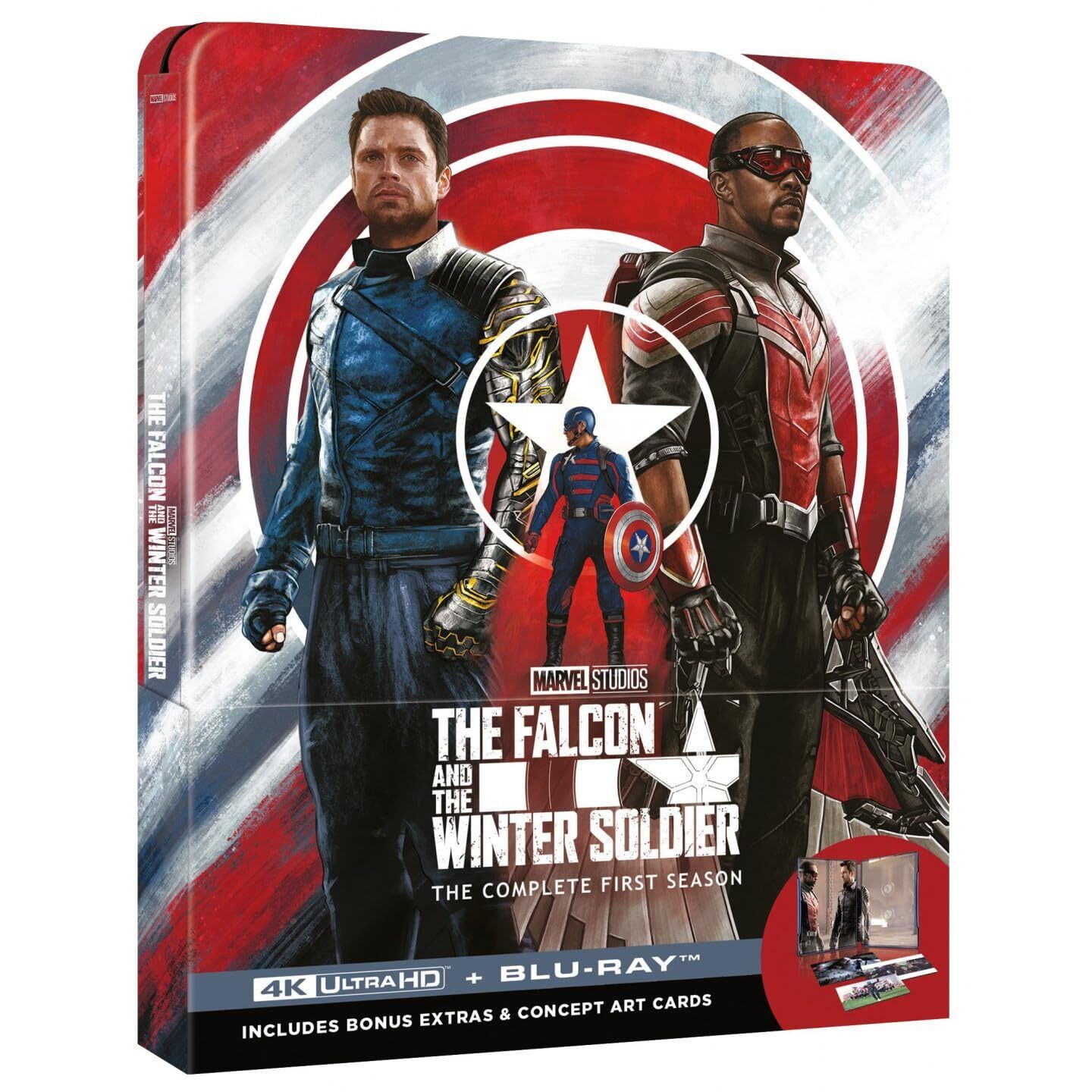 The Falcon And The Winter Soldier Season 1 - Steelbook [ (Blu-ray)