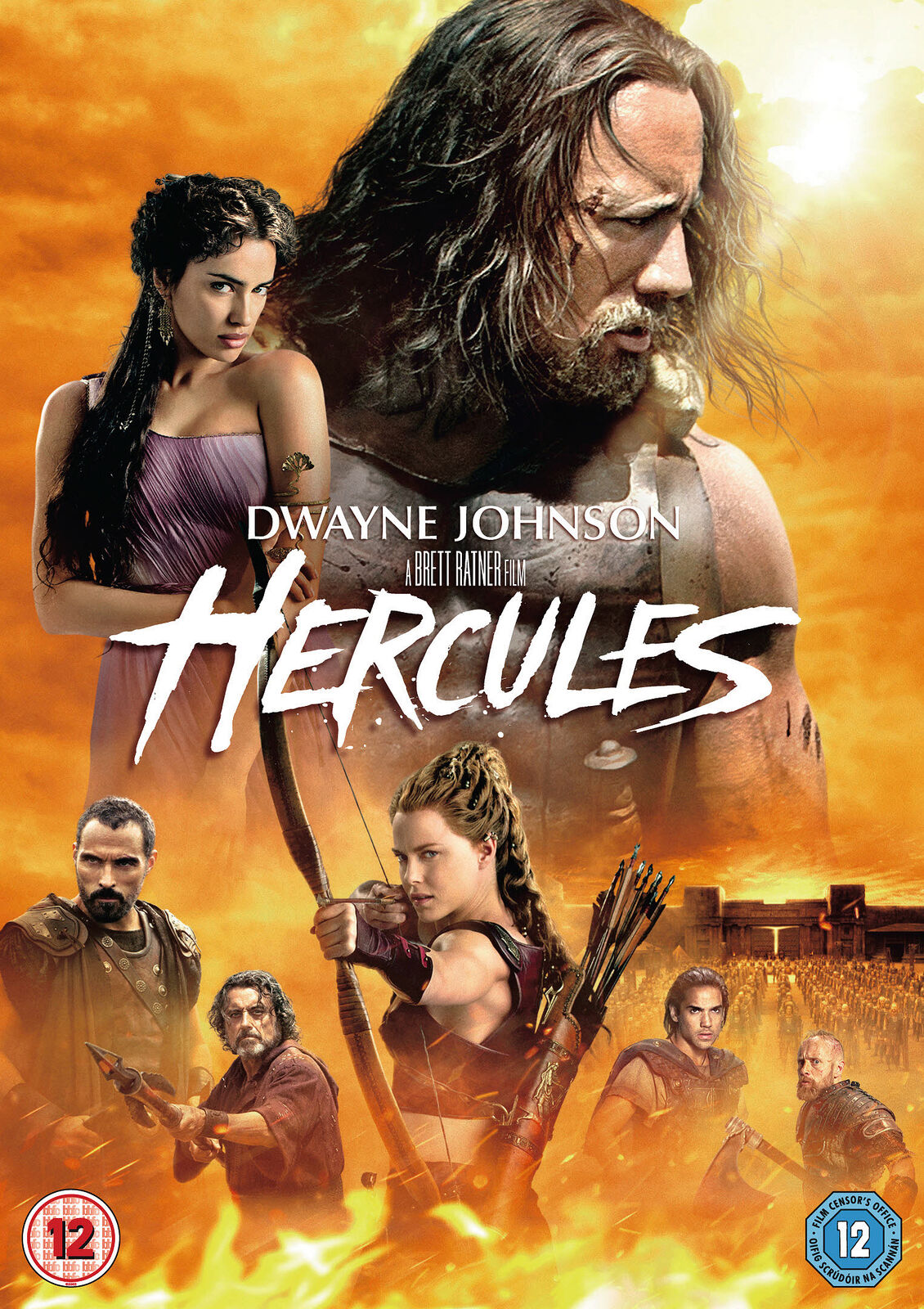 Hercules (DVD) Rufus Sewell Ian Whyte Irina Shayk Joseph Fiennes Dwayne Johnson
