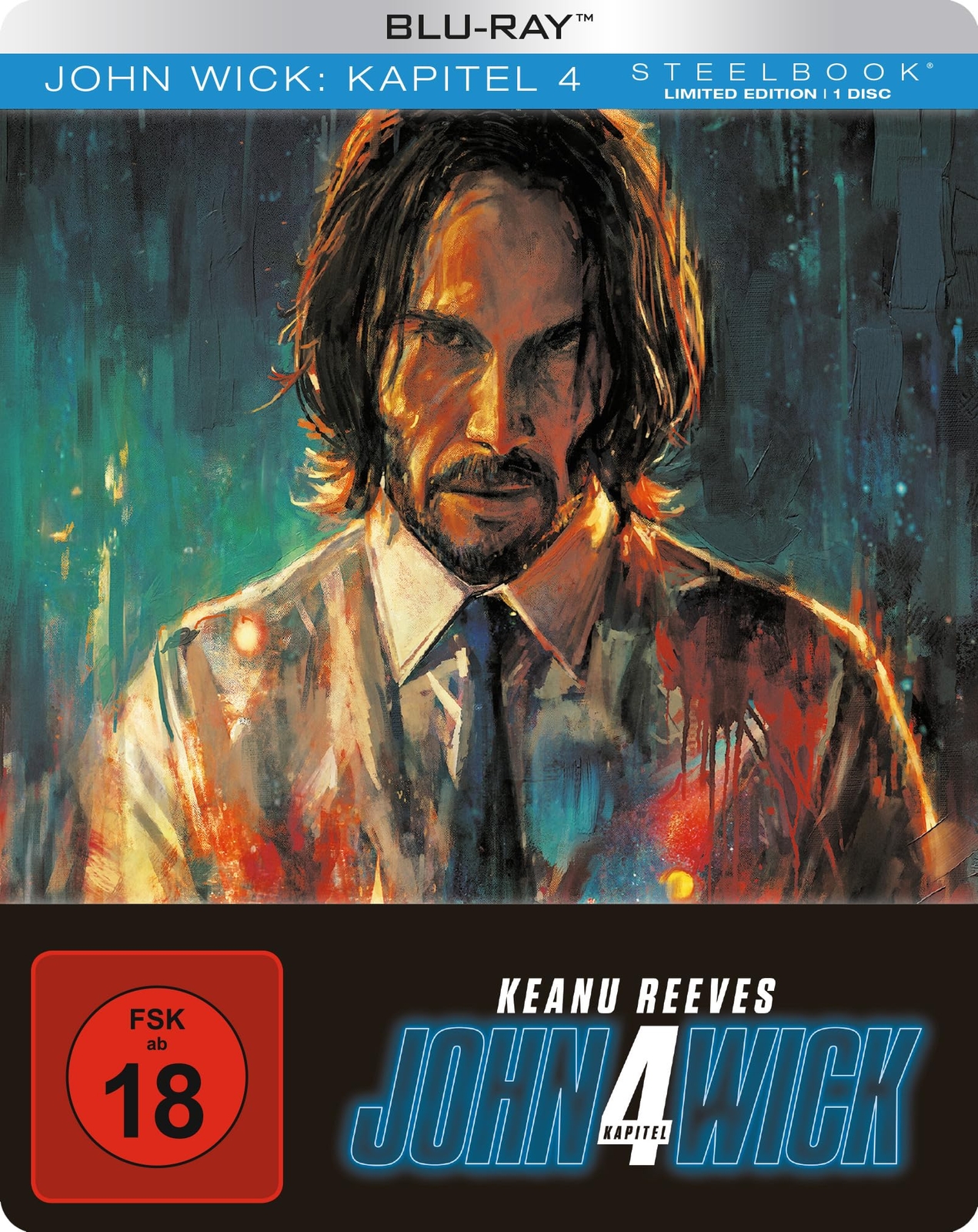 John Wick: Kapitel 4 - Steelbook (Blu-ray)