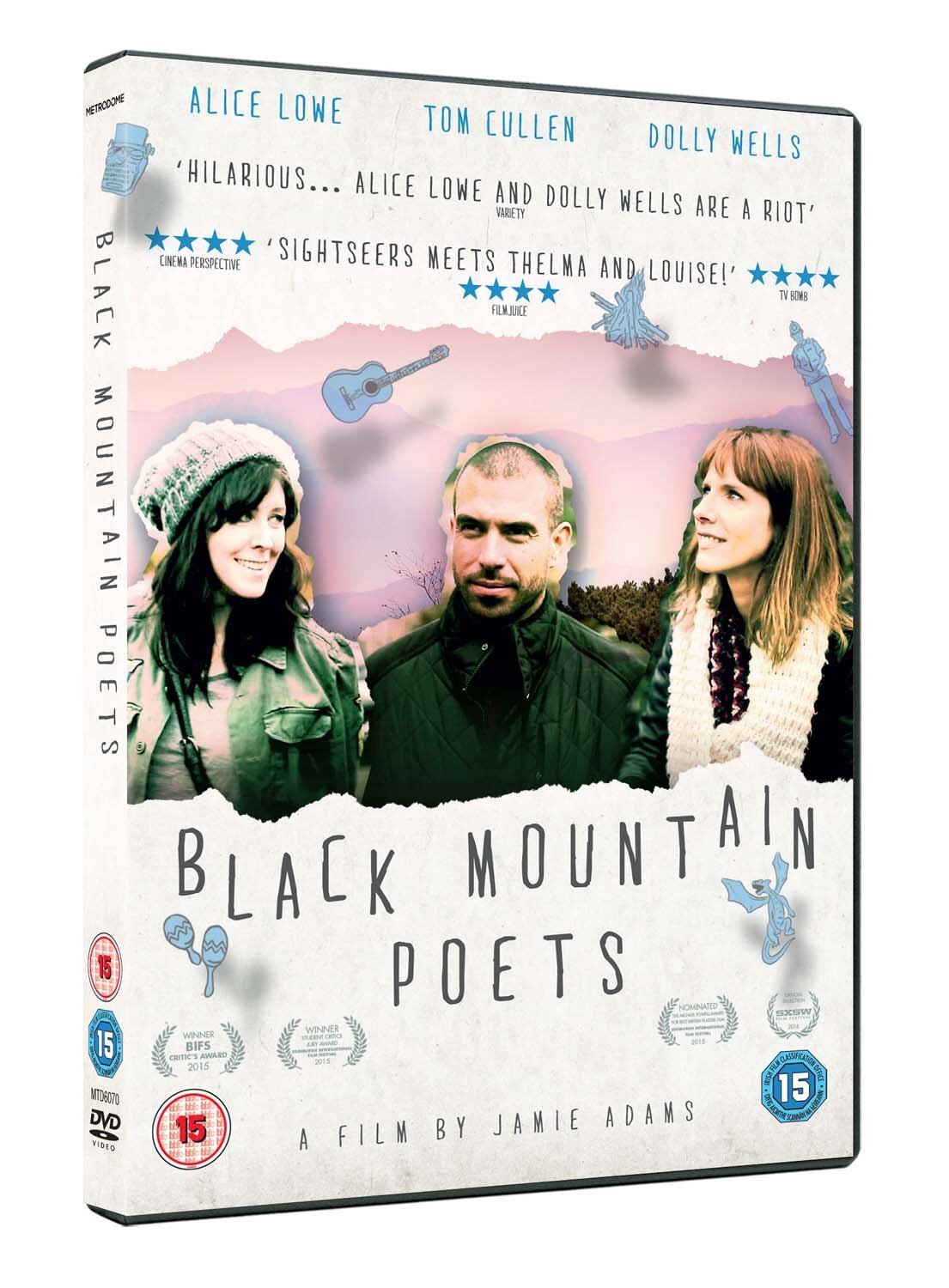 Black Mountain Poets (DVD) Alice Lowe Dolly Wells Tom Cullen
