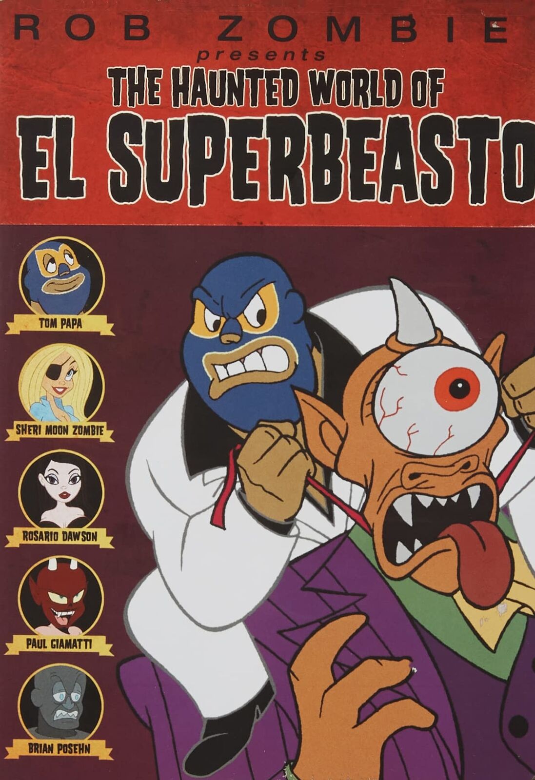 The Haunted World of El Superbeasto (DVD) Paul Giamatti Rosario Dawson