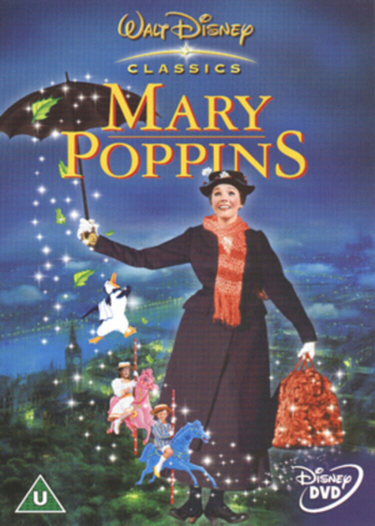Mary Poppins (DVD) Glynis Johns Ed Wynn David Tomlinson Arthur Treacher