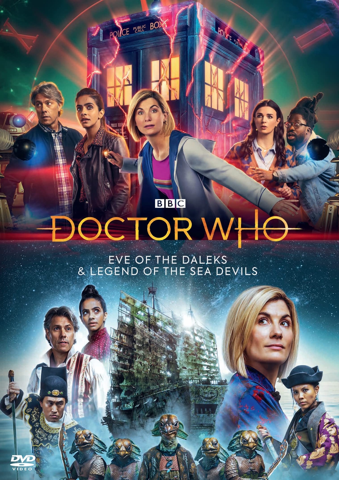 Doctor Who: Eve of the Daleks and Legend of the Sea Devils (DVD) Various