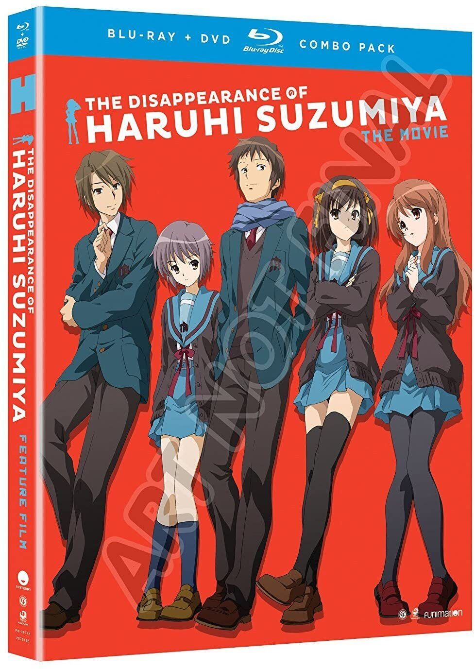 The Disappearance of Haruhi Suzumiya: The Movie (Blu-ray) Wendee Lee