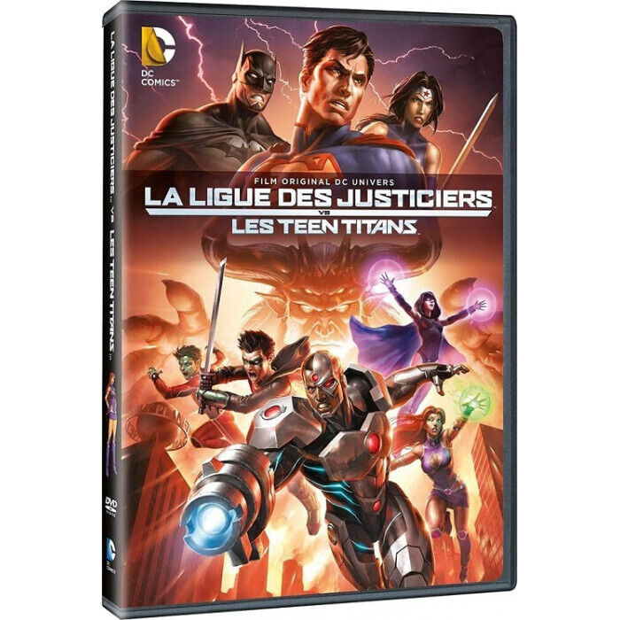 La Lega Des Of Vs Le Teen Titans DVD Nuova