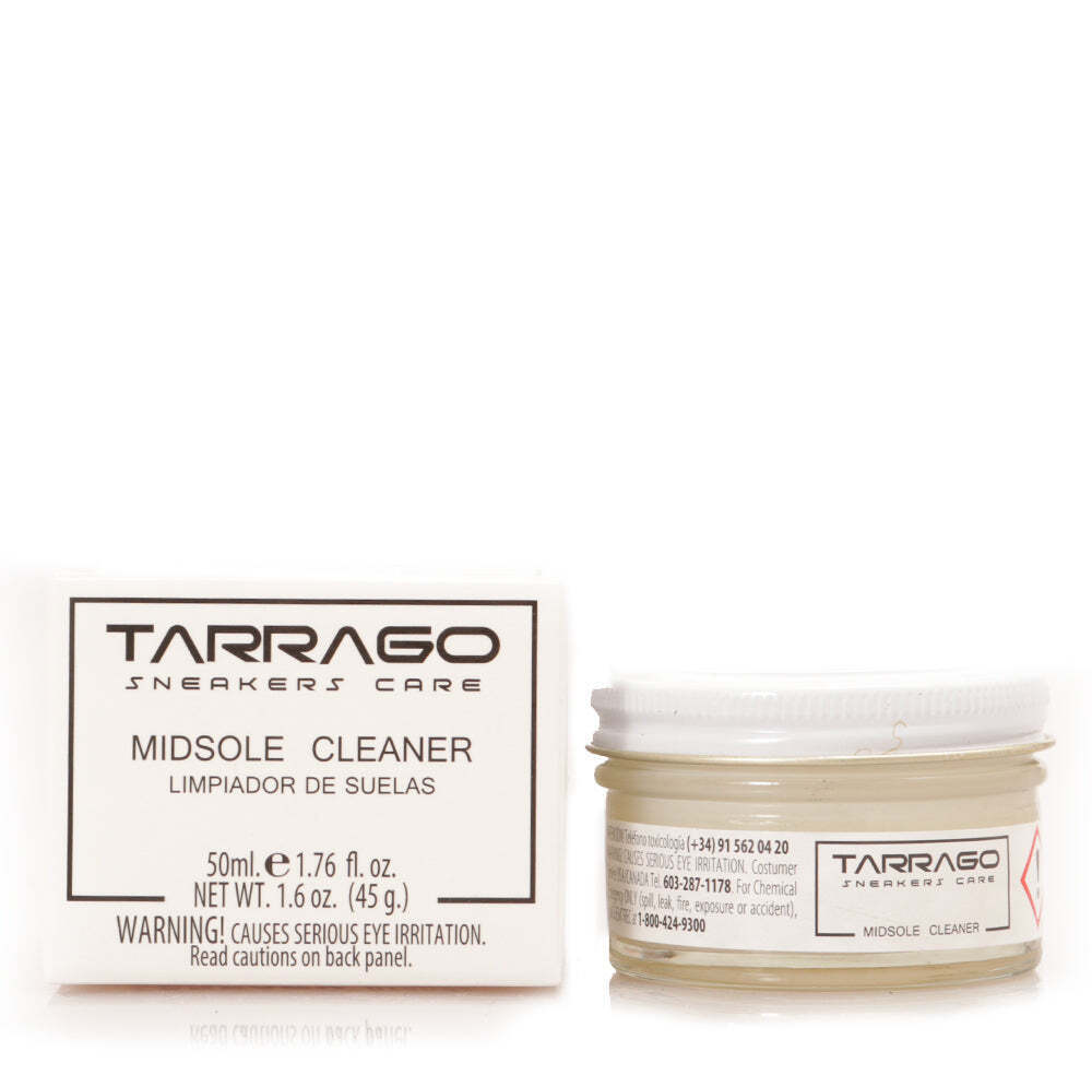 Crema per Pulire le suole in gomma delle scarpe - Tarrago Midsole